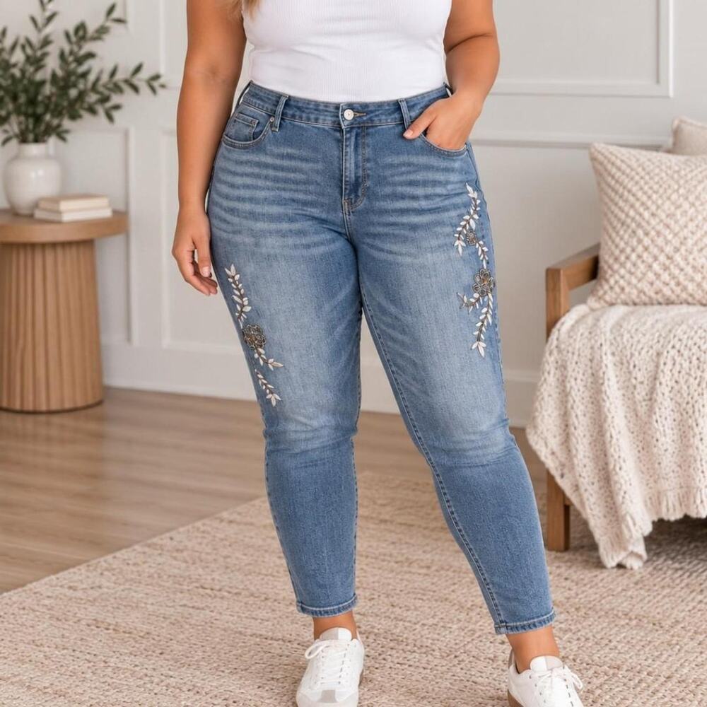 White House Black Market Everyday Soft Skinny Jeans, size 18